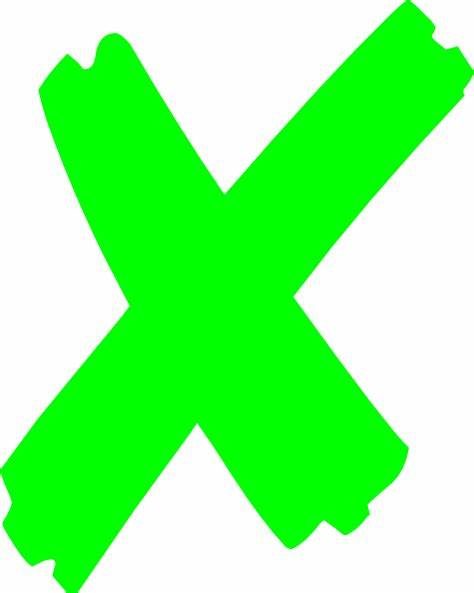 A green cross icon