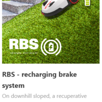 kr121e, robotic mower