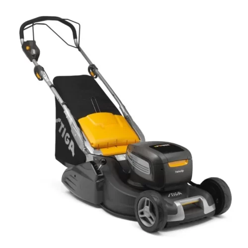 STIGA 294519198/ST1 TWINCLIP 950e VR Cordless lawn mower C/W 2 x BATTERY & DUAL CHARGER ** CUTTING WIDTH 19"/48CM **