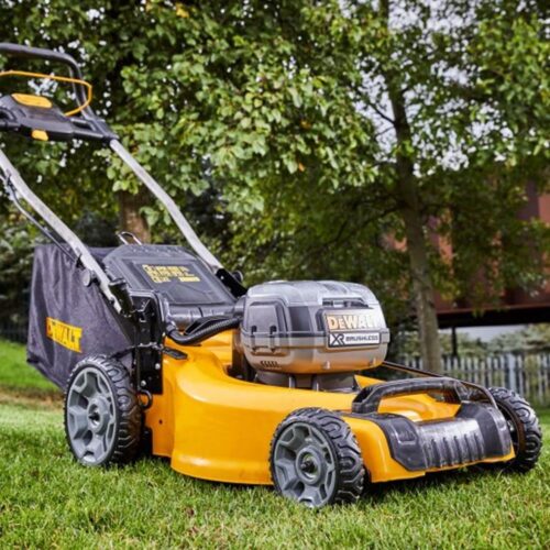 Dewalt DCMW564P2-GB 18V XR Brushless 48cm Cordless Lawnmower, 2 x 5.0Ah Batteries & Charger **CUTTING WIDTH 48CM/18″ ** - Image 6