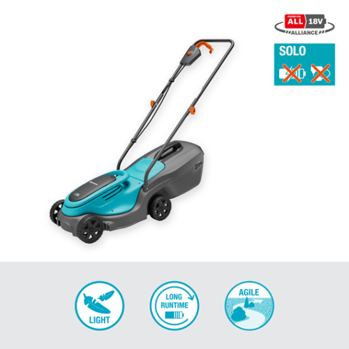 GARDENA 14632-55 32/18V P4A solo PowerMax Battery Lawnmower (unit only)  ** CUTTING WIDTH 12.″/30CM ** - Image 9
