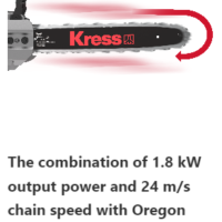 kress, kc300.9, chainsaw