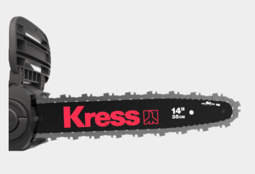 Kress 40V 14" KG346 Cordless Brushless Chainsaw - Image 2