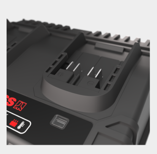 Kress KAC15 20V 15A Dual Charger - Unit Only - Image 2