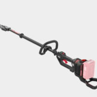 kress, articulating, pole hedgetrimmer,