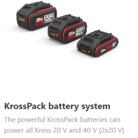 kress, battery, 4.0 Ah,