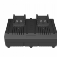 kress, dual charger, battery,