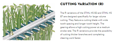 STIHL HS 82 T 30"/ 75CM HEDGETRIMMER  PRO GRADE - Image 3
