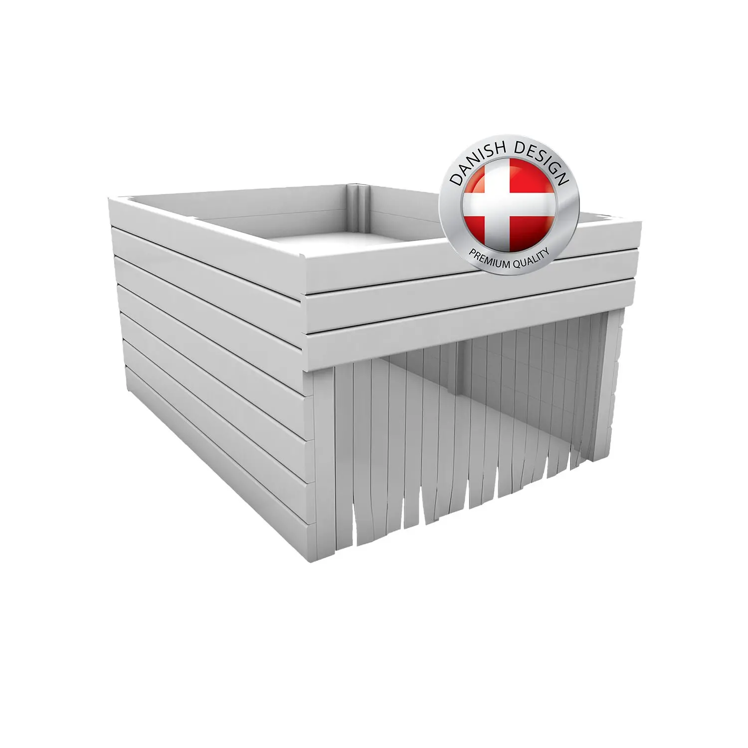 2in1 Flowerpot Garage – White